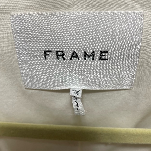 FRAME linen blend blazer - Picture 3 of 12